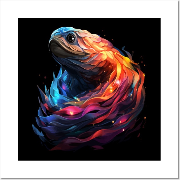 Eel Rainbow Wall Art by JH Mart